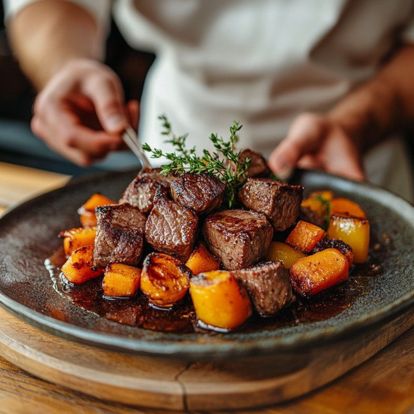 Zubereitung von Hirschbraten zu Hause