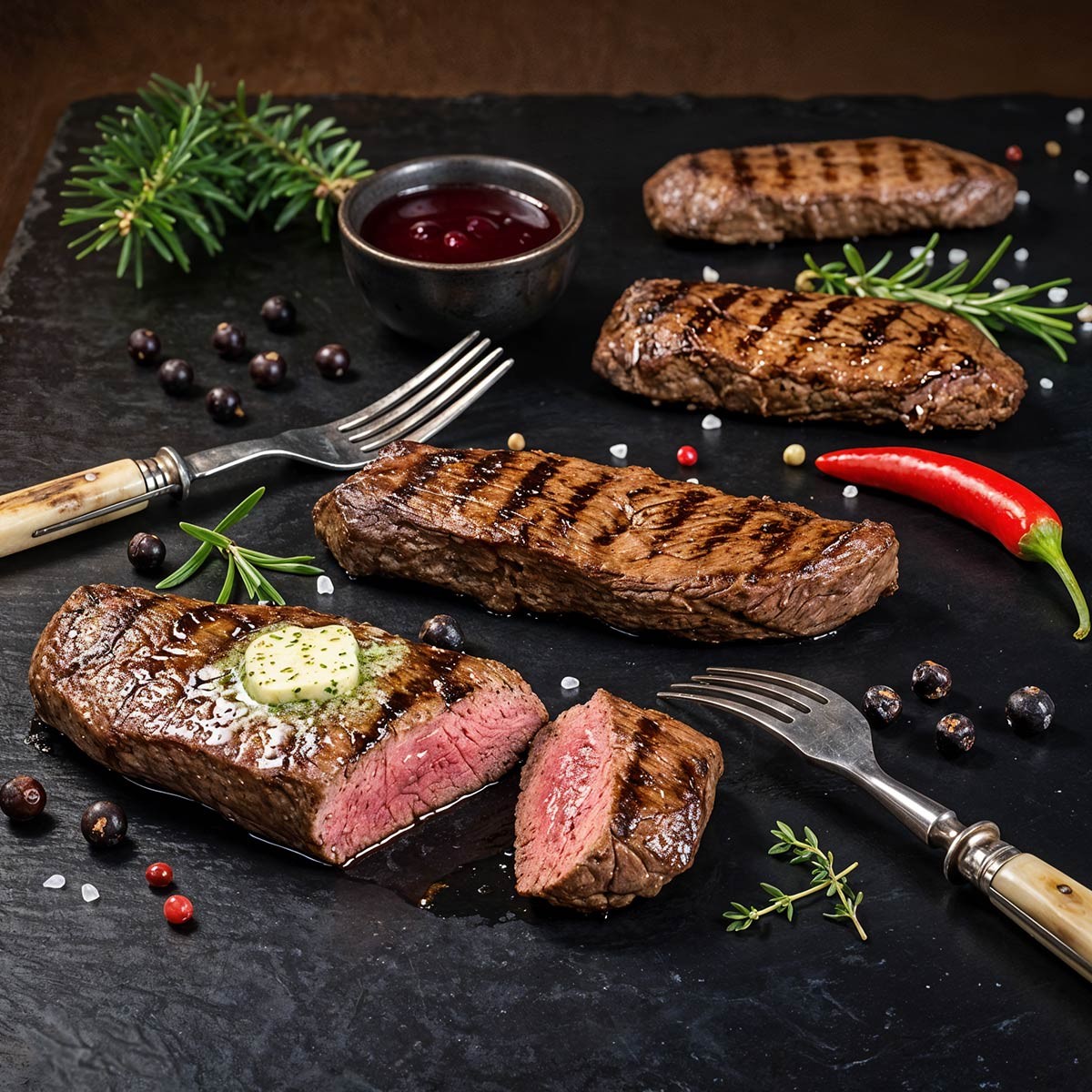 Rehsteaks & Rehfilet grillen: Tipps